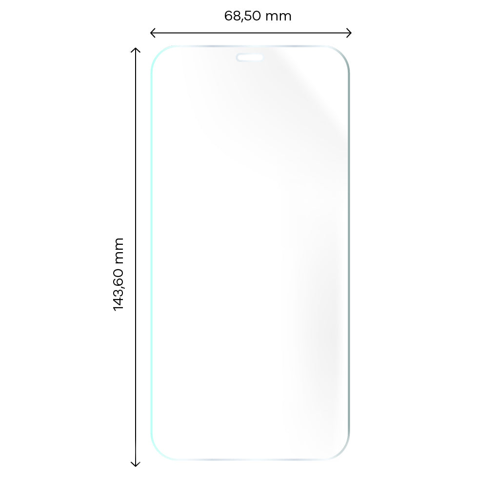 Hydrogel Folie für den Bildschirm Bizon Glass, iPhone 11 / XR, 2 Stück