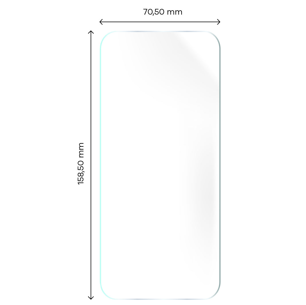 Hydrogel Folie für den Bildschirm Bizon Glass, Xiaomi Mi 10T Lite, 2 Stück