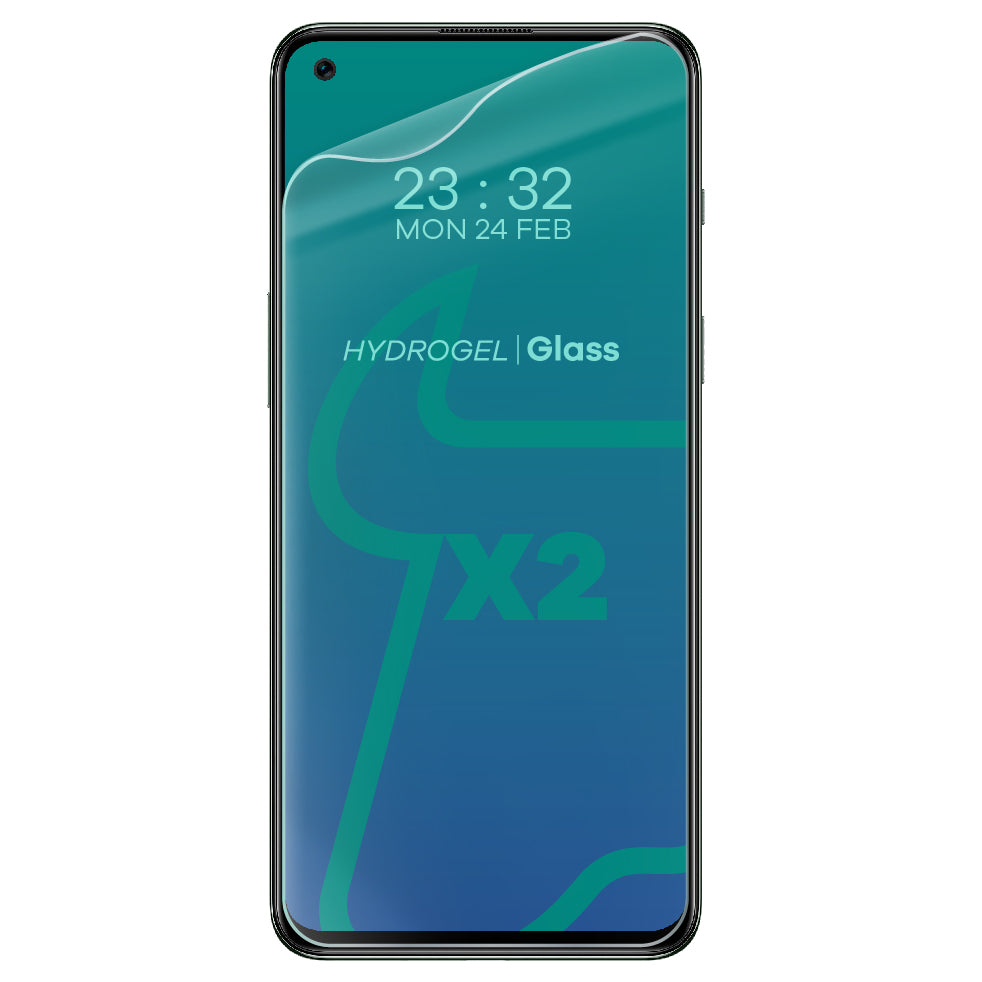 Hydrogel Folie für den Bildschirm Bizon Glass Hydrogel, OnePlus Nord 2T, 2 Stück