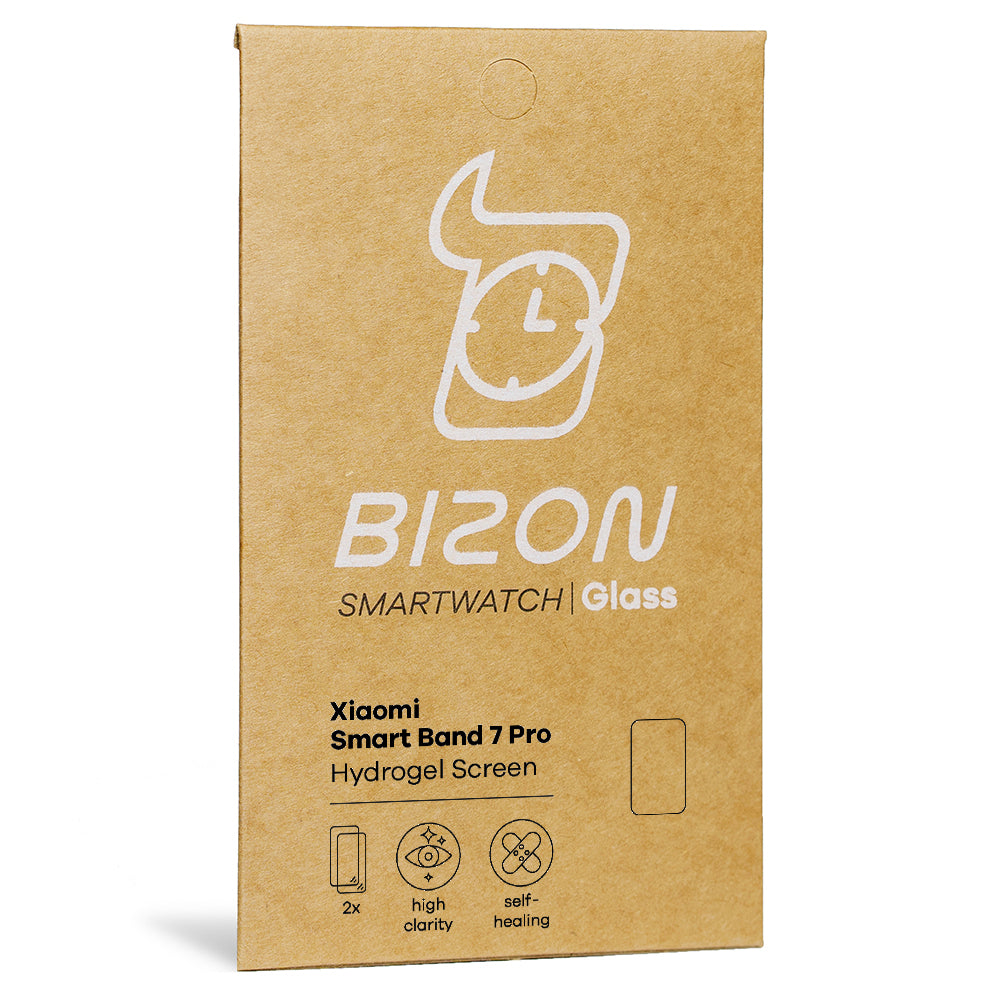 Hydrogel Folie Bizon Glass Hydrogel, Xiaomi Smart Band 7 Pro, 2 Stück