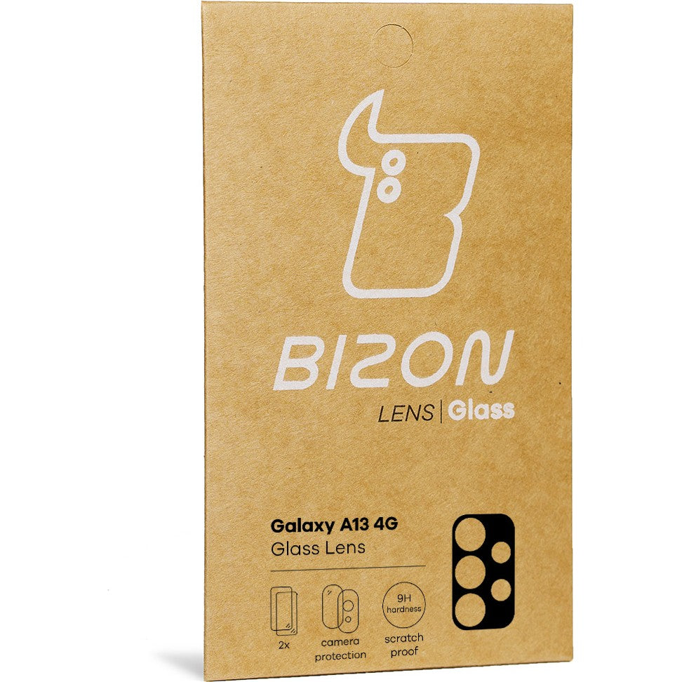Gehärtetes Glas für die Kamera Bizon Glass Lens für Galaxy A13 4G, 2 Stück