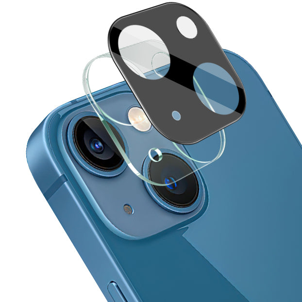 Gehärtetes Glas für die Kamera Bizon Glass Silk Lens für iPhone 14 / 14 Plus, 2 Stück