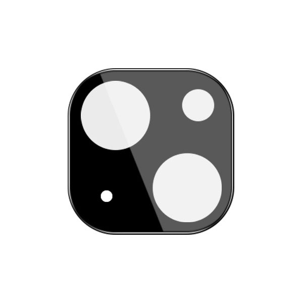 Gehärtetes Glas für die Kamera Bizon Glass Silk Lens für iPhone 14 / 14 Plus, 2 Stück