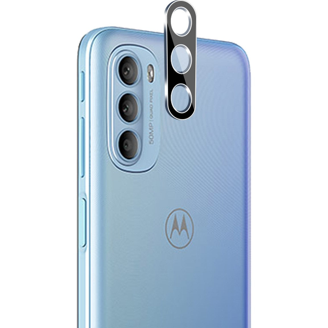 Gehärtetes Glas für die Kamera Bizon Glass Silk Lens für Moto G41/ G31, 2 Stück