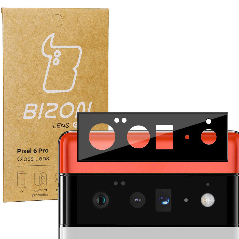 Gehärtetes Glas für die Kamera Bizon Glass Lens für Google Pixel 6 Pro, 2 Stück