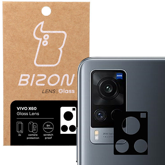 Glas für die Kamera Bizon Glass Lens für Vivo X60, 2 Stück
