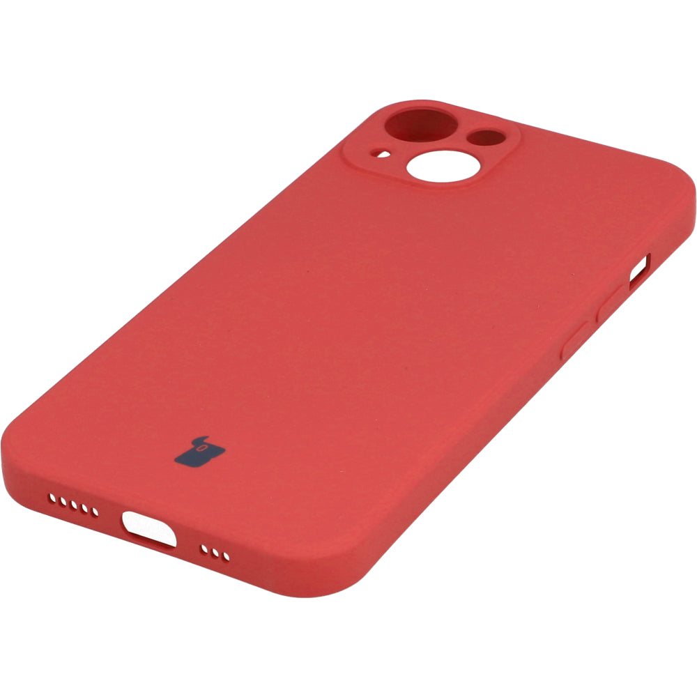 Schutzhülle Bizon Case Silicone für iPhone 13, Dunkelrosa