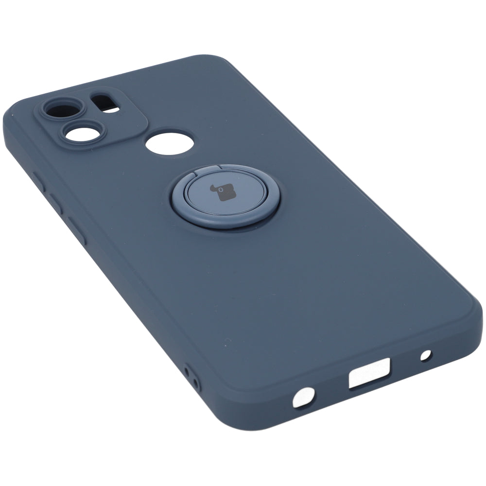 Schutzhülle Bizon Case Silicone Ring für Redmi A1, Dunkelblau