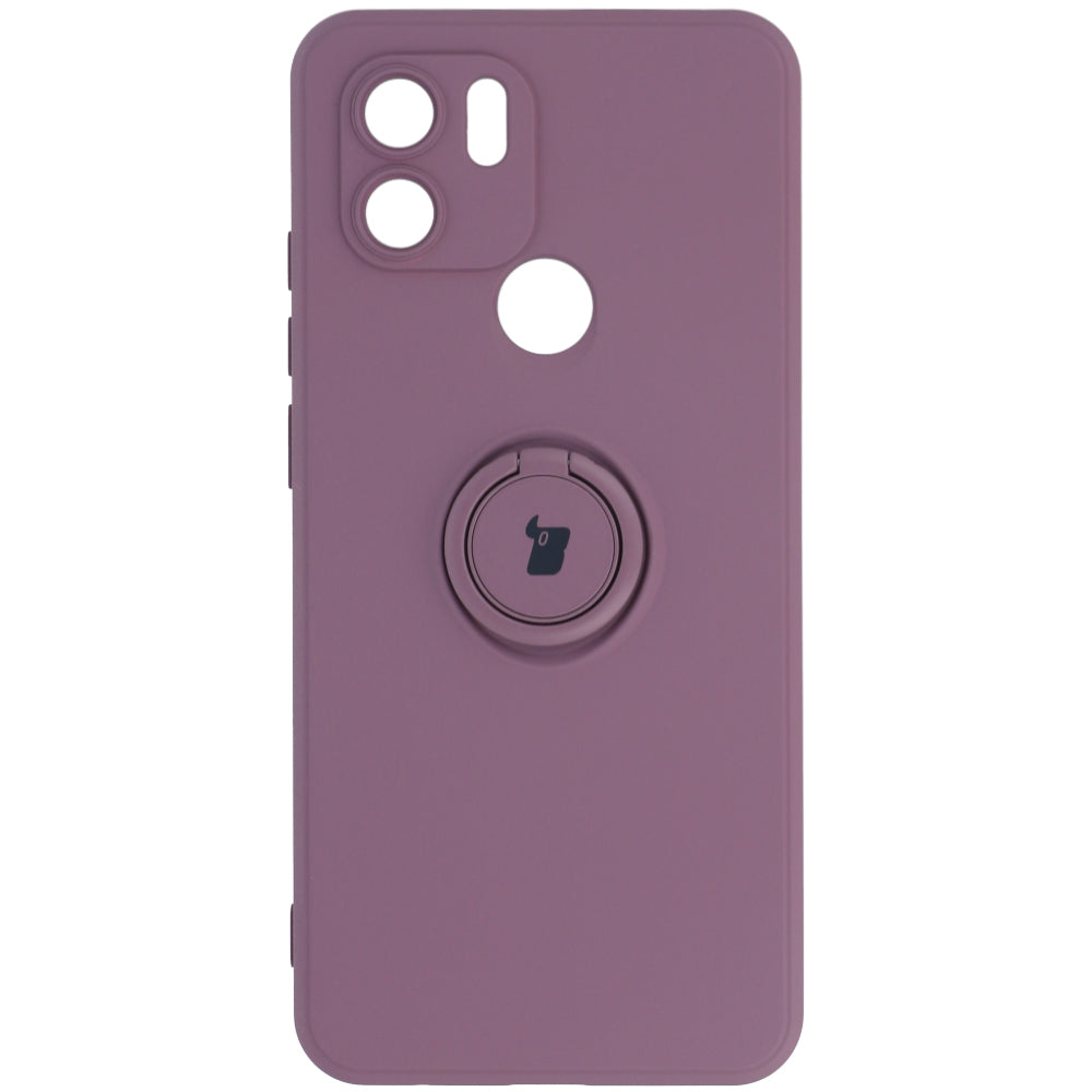 Schutzhülle Bizon Case Silicone Ring für Redmi A1, Dunkelviolett