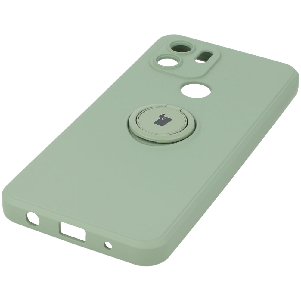 Schutzhülle Bizon Case Silicone Ring für Redmi A1, Hellgrün