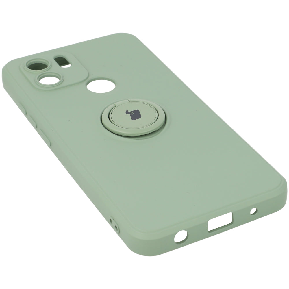 Schutzhülle Bizon Case Silicone Ring für Redmi A1, Hellgrün