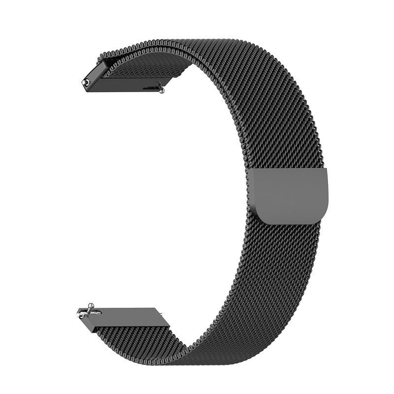 Armband Bizon Strap Watch Chain 18 mm für Huawei Watch GT 4 41 mm, Schwarz