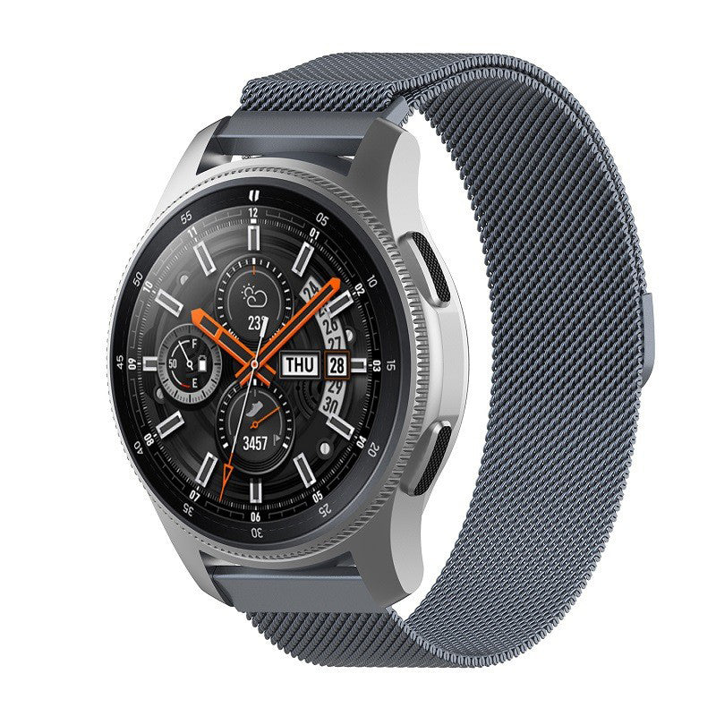 Armband Bizon Strap Watch Chain 18 mm für Huawei Watch GT 4 41 mm, Grau