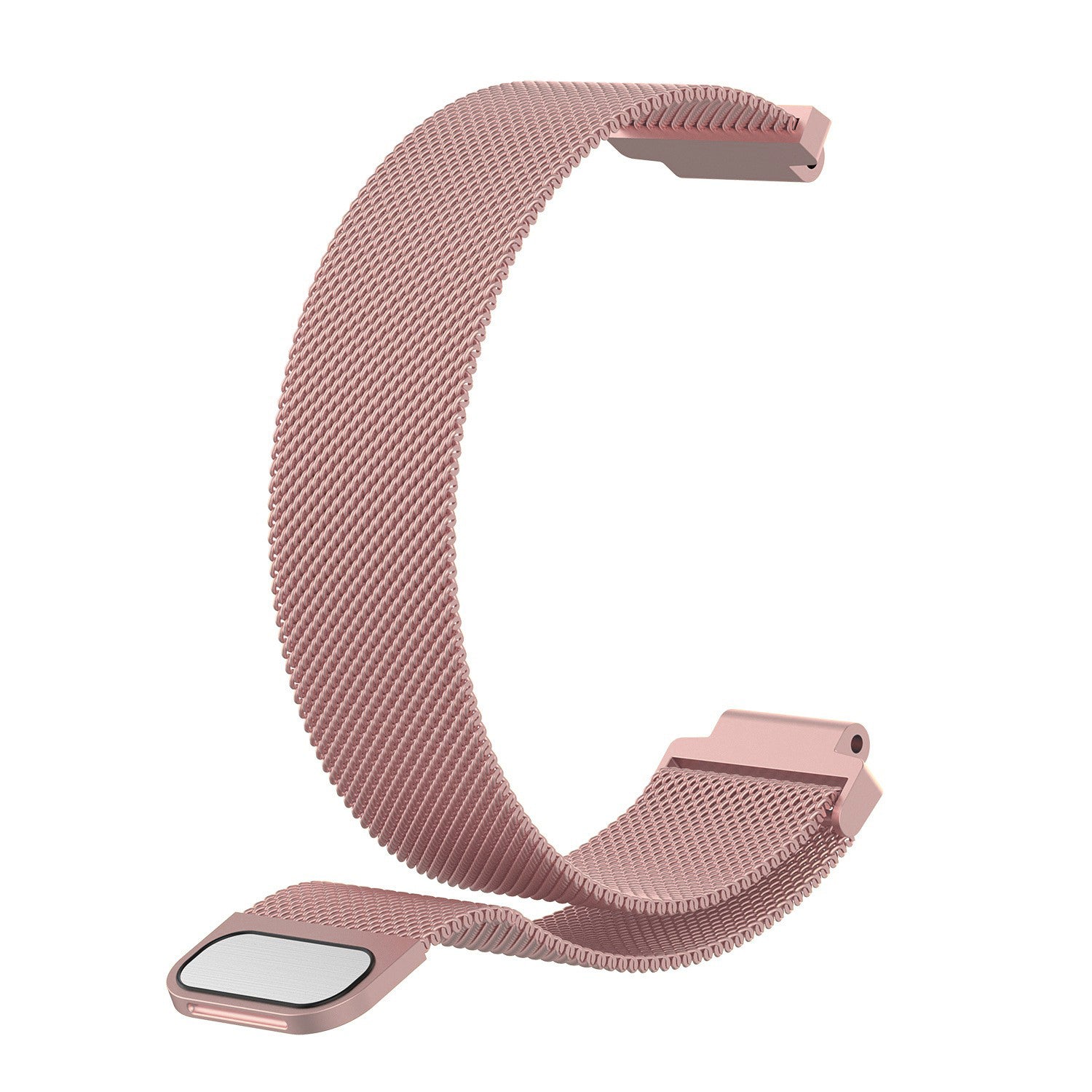 Armband Bizon Strap Watch Chain 18 mm für Huawei Watch GT 4 41 mm, Rosa