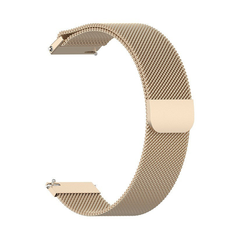 Armband Bizon Strap Watch Chain 20 mm für Huawei Watch GT 3 42 mm, Champagner