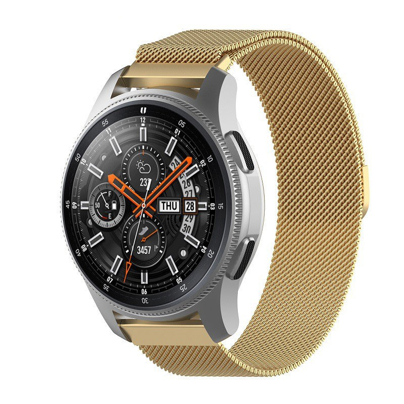 Armband Bizon Strap Watch Chain 20 mm für Huawei Watch GT 3 42 mm, Gold