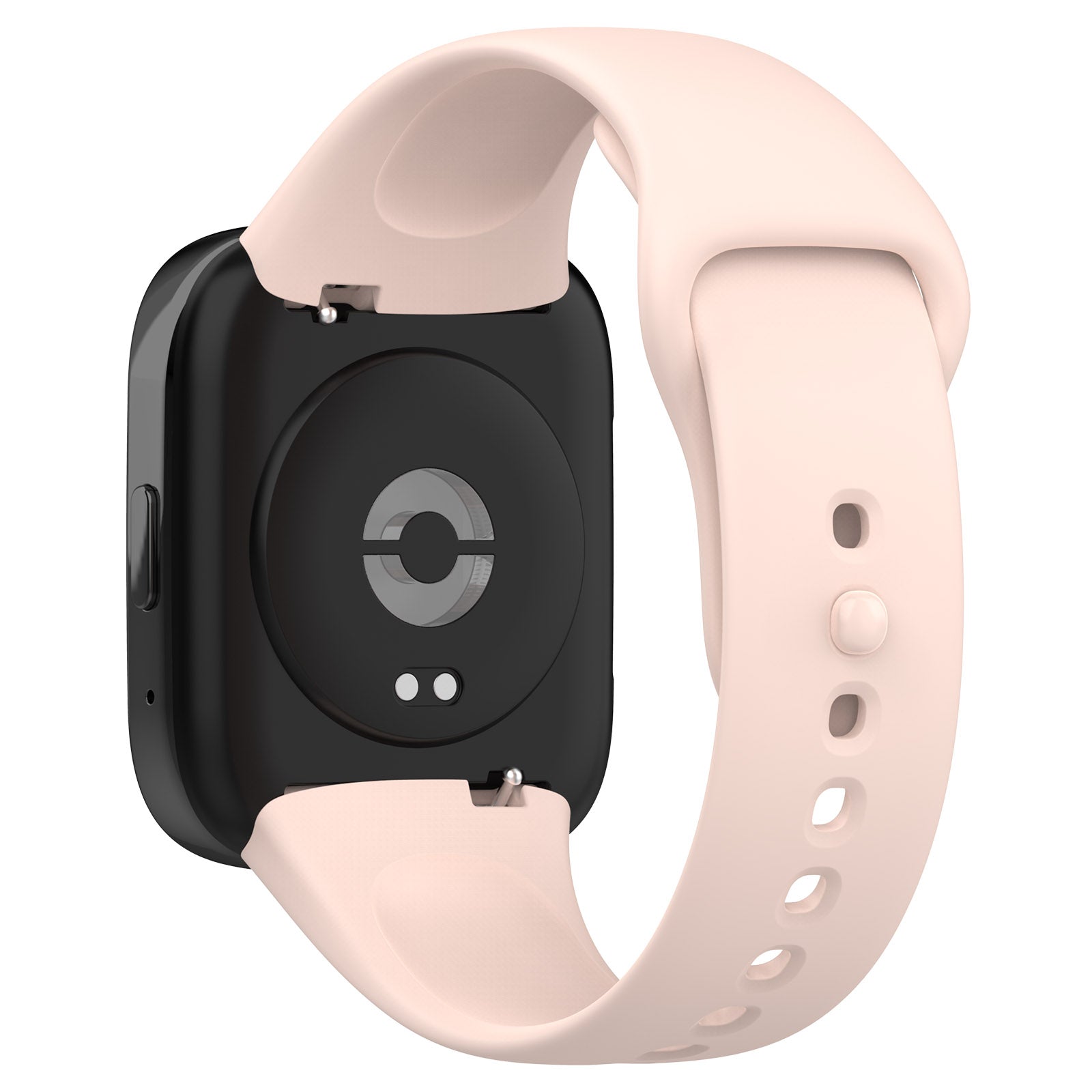 Armband Bizon Strap Watch Dots für Xiaomi Redmi Watch 3 Active, Hellrosa