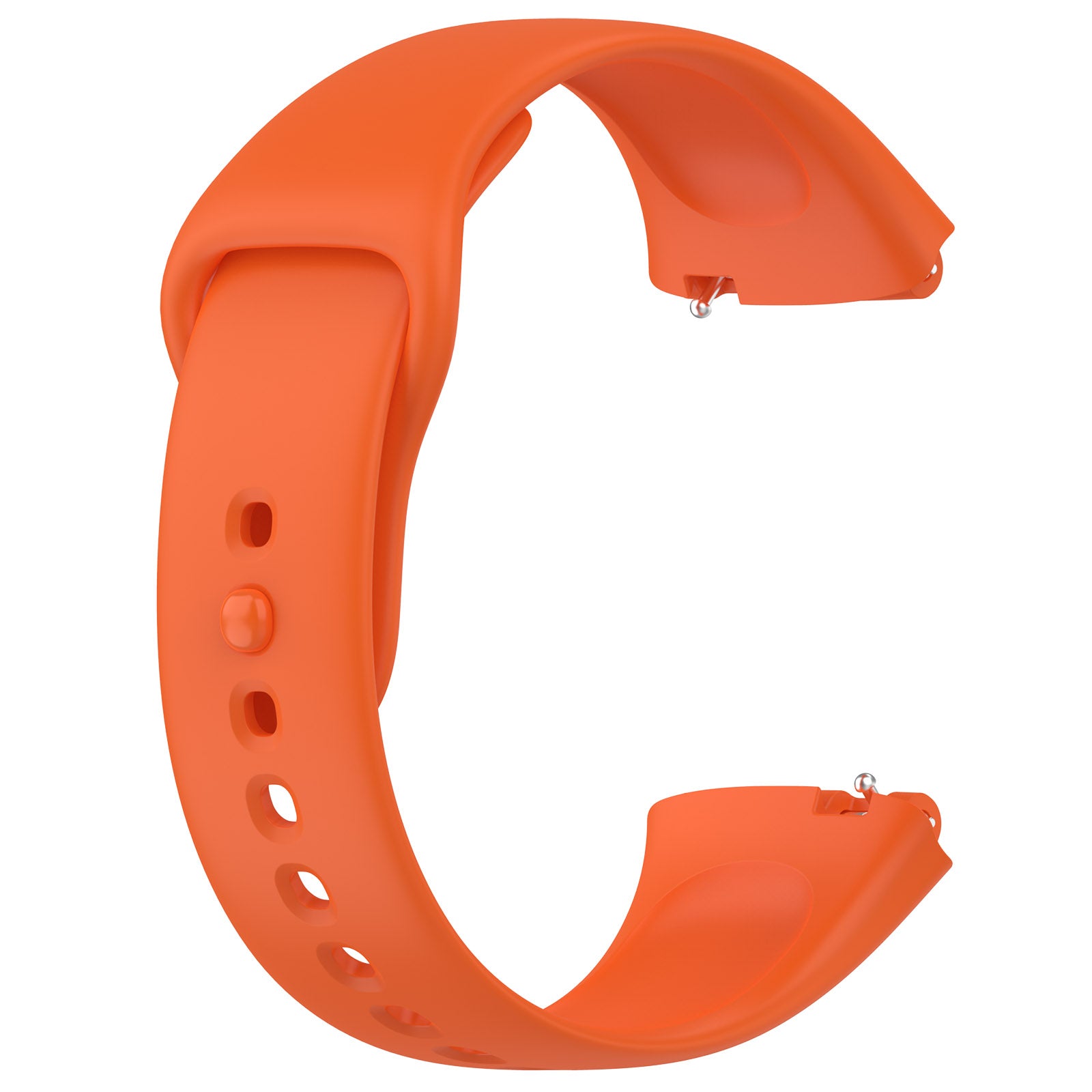 Armband Bizon Strap Watch Dots für Xiaomi Redmi Watch 3 Active, Orange