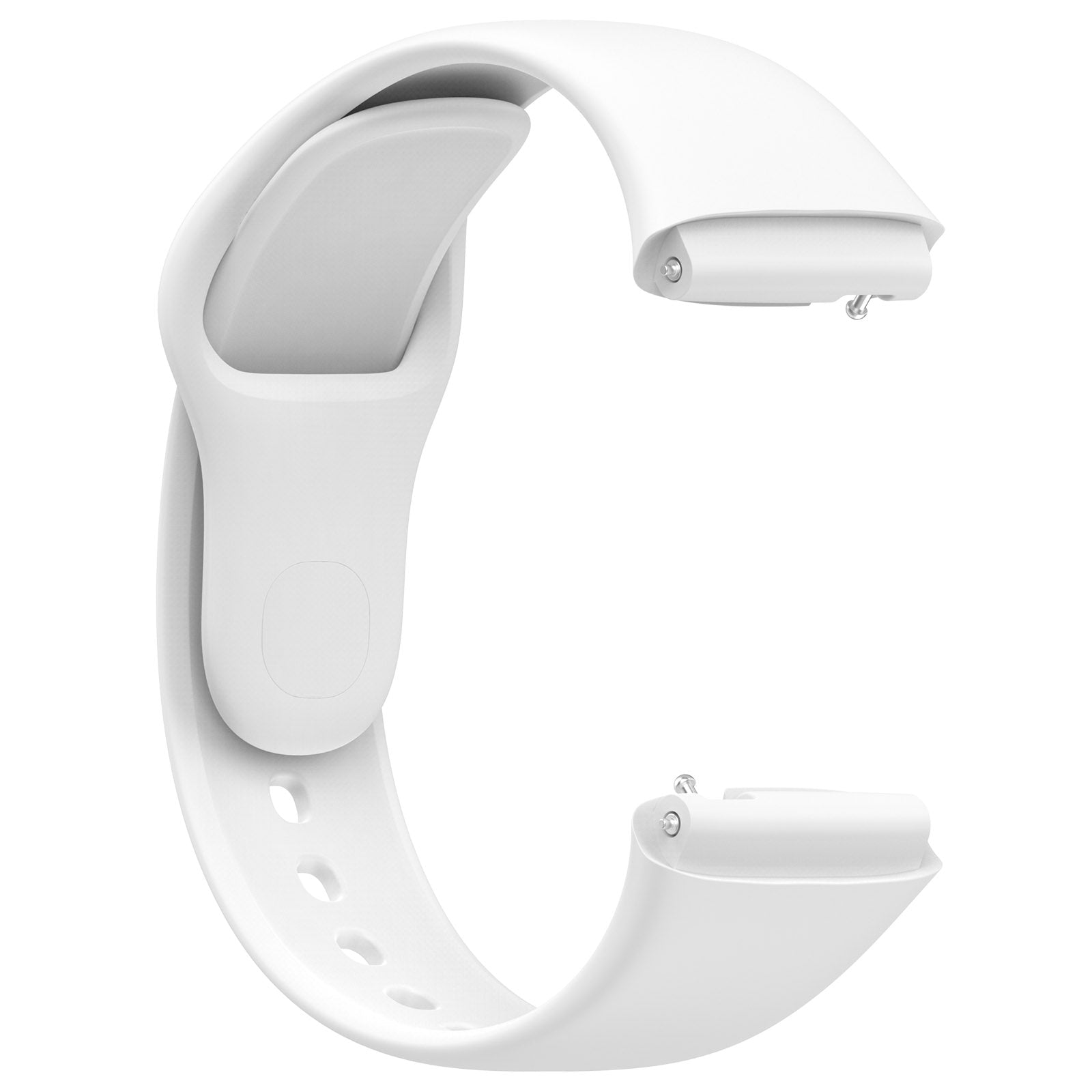 Armband Bizon Strap Watch Dots für Xiaomi Redmi Watch 3 Active, Weiß