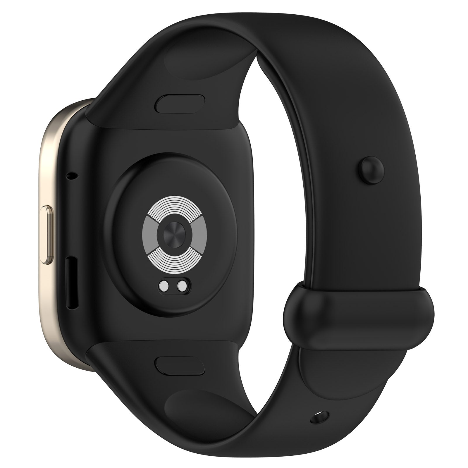 Armband Bizon Strap Watch Nessy für Xiaomi Redmi Watch 3, Schwarz