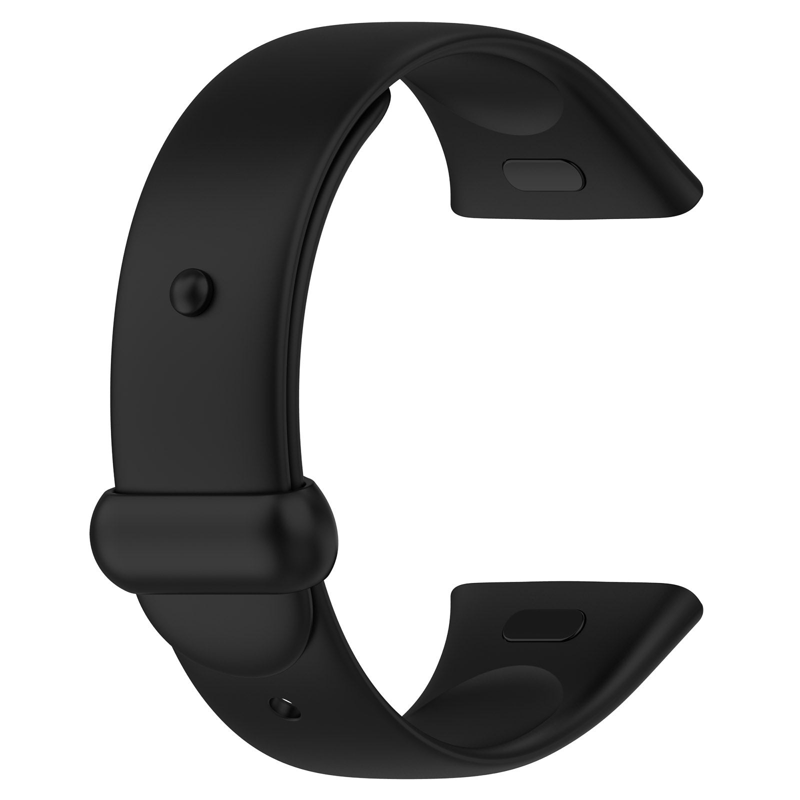 Armband Bizon Strap Watch Nessy für Xiaomi Redmi Watch 3, Schwarz