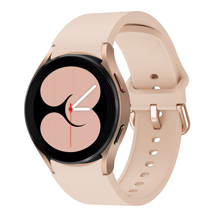 Armband Bizon Strap Watch Silicone für Galaxy Watch 20 mm, Hellrosa