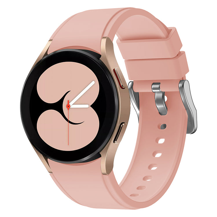 Armband Bizon Strap Watch Silicone Pro für Galaxy Watch 20 mm, Hellrosa