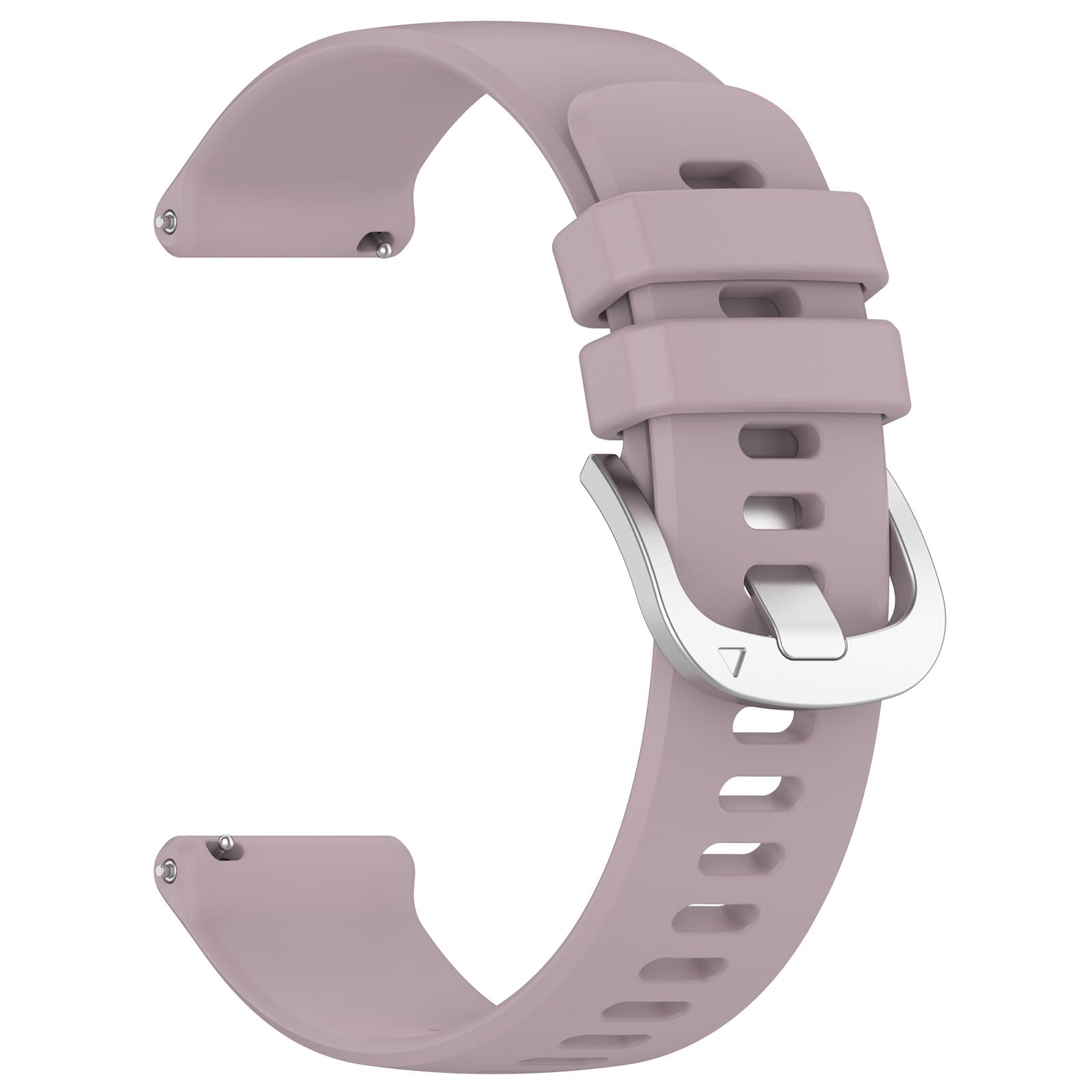 Armband Bizon Strap Watch Silicone Pro für Garmin Vivoactive 5, Hellviolett