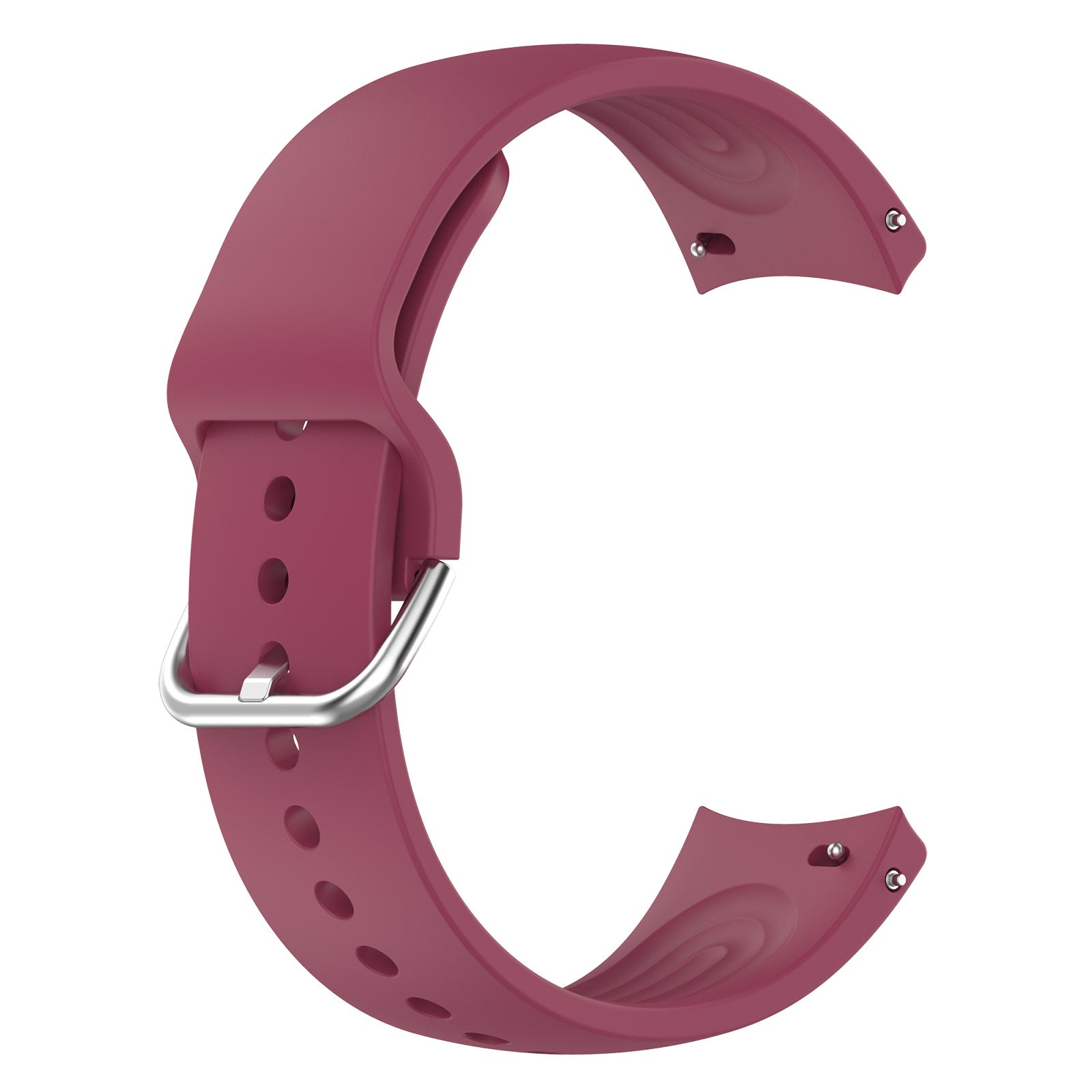 Armband Bizon Strap Watch Silicone Pro für Xiaomi Watch S1 Pro, Dunkelviolett