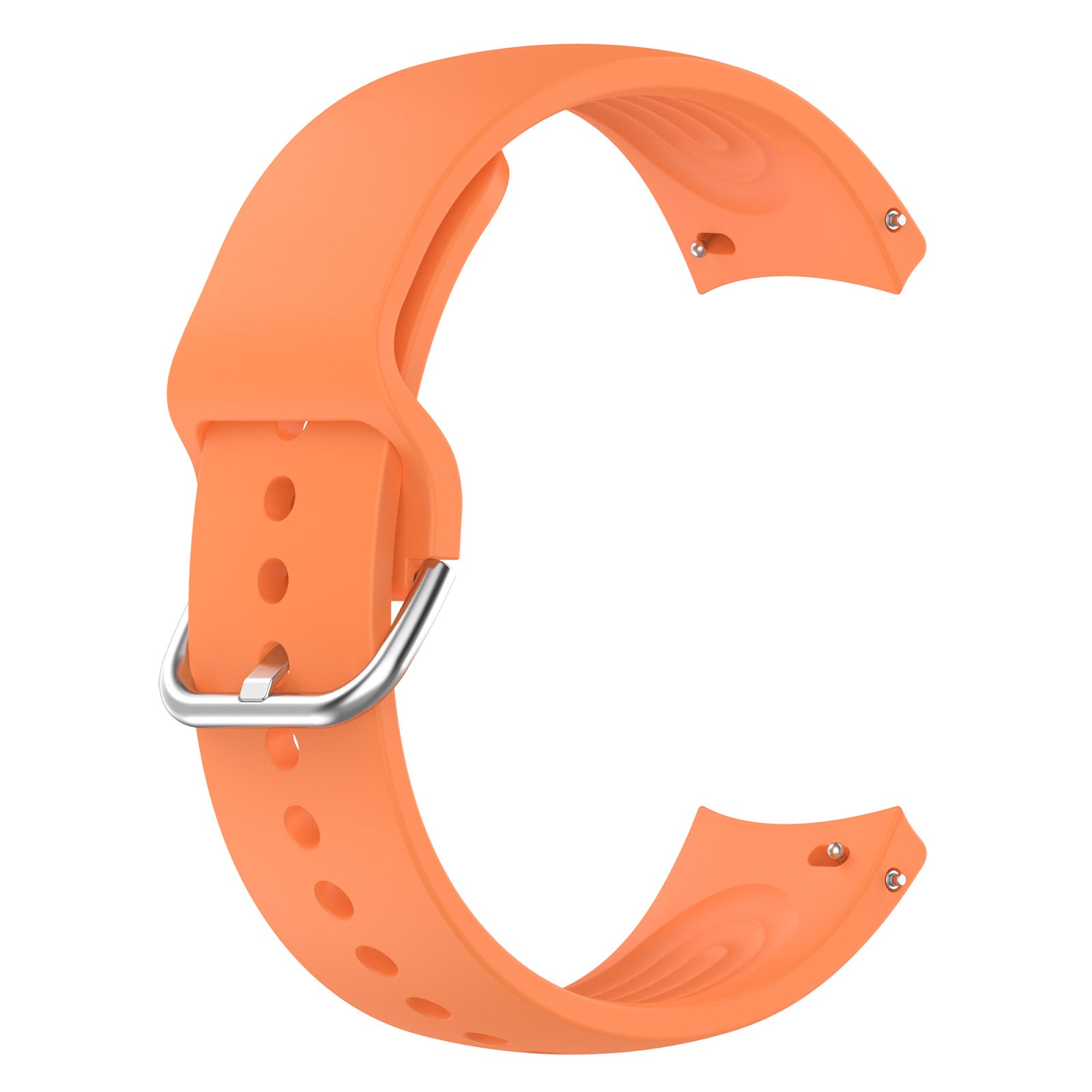 Armband Bizon Strap Watch Silicone Pro für Xiaomi Watch S1 Pro, Orange