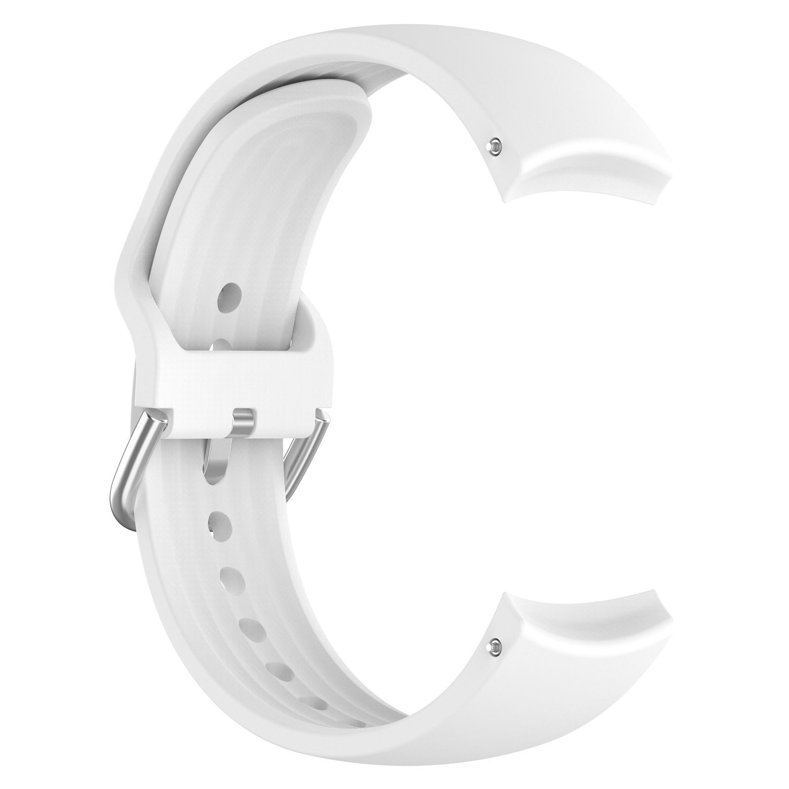 Armband Bizon Strap Watch Silicone Pro für Xiaomi Watch S1 Pro, Weiß