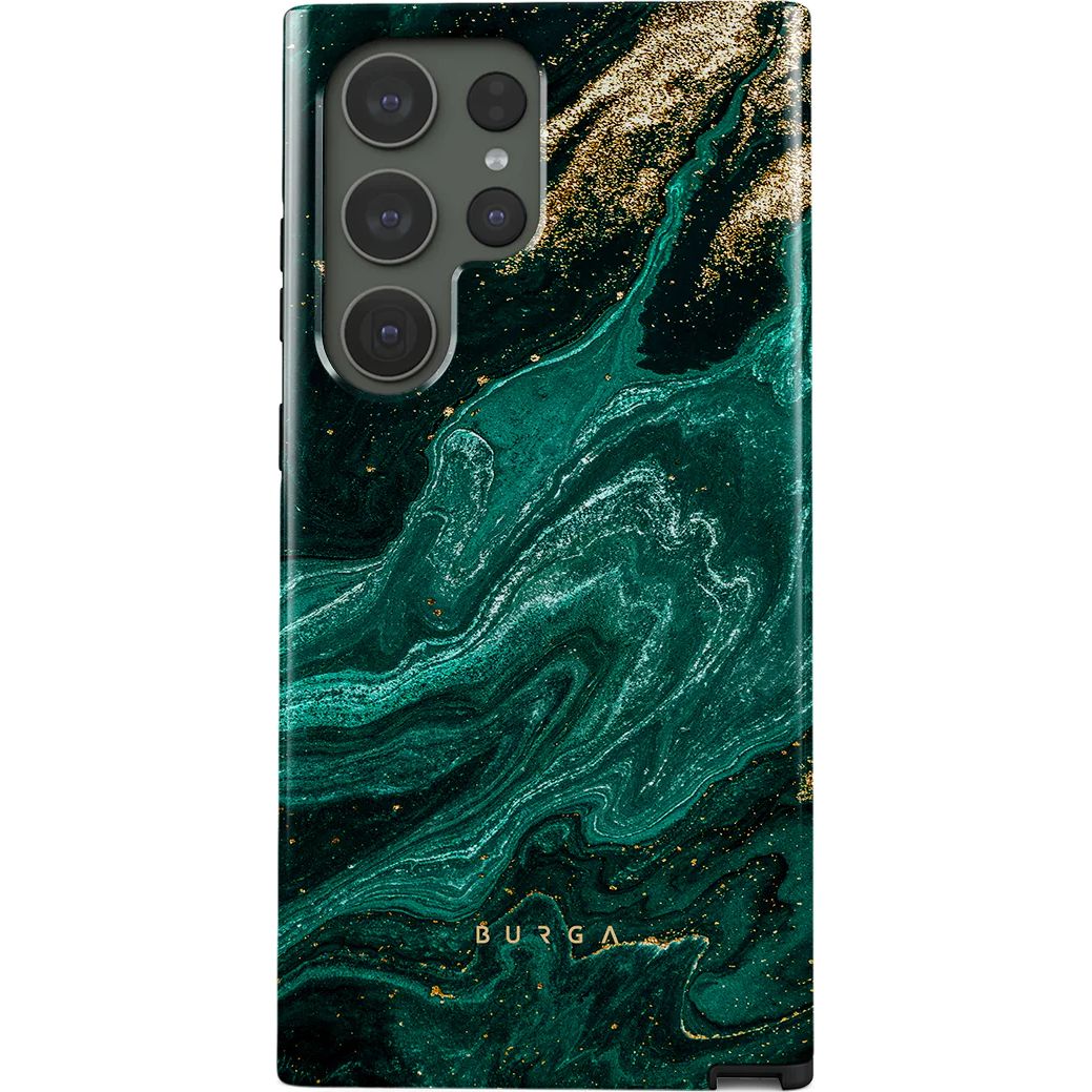 Schutzhülle für Samsung Galaxy S23 Ultra, Burga Emerald Pool Tough, Mehrfarbig marine