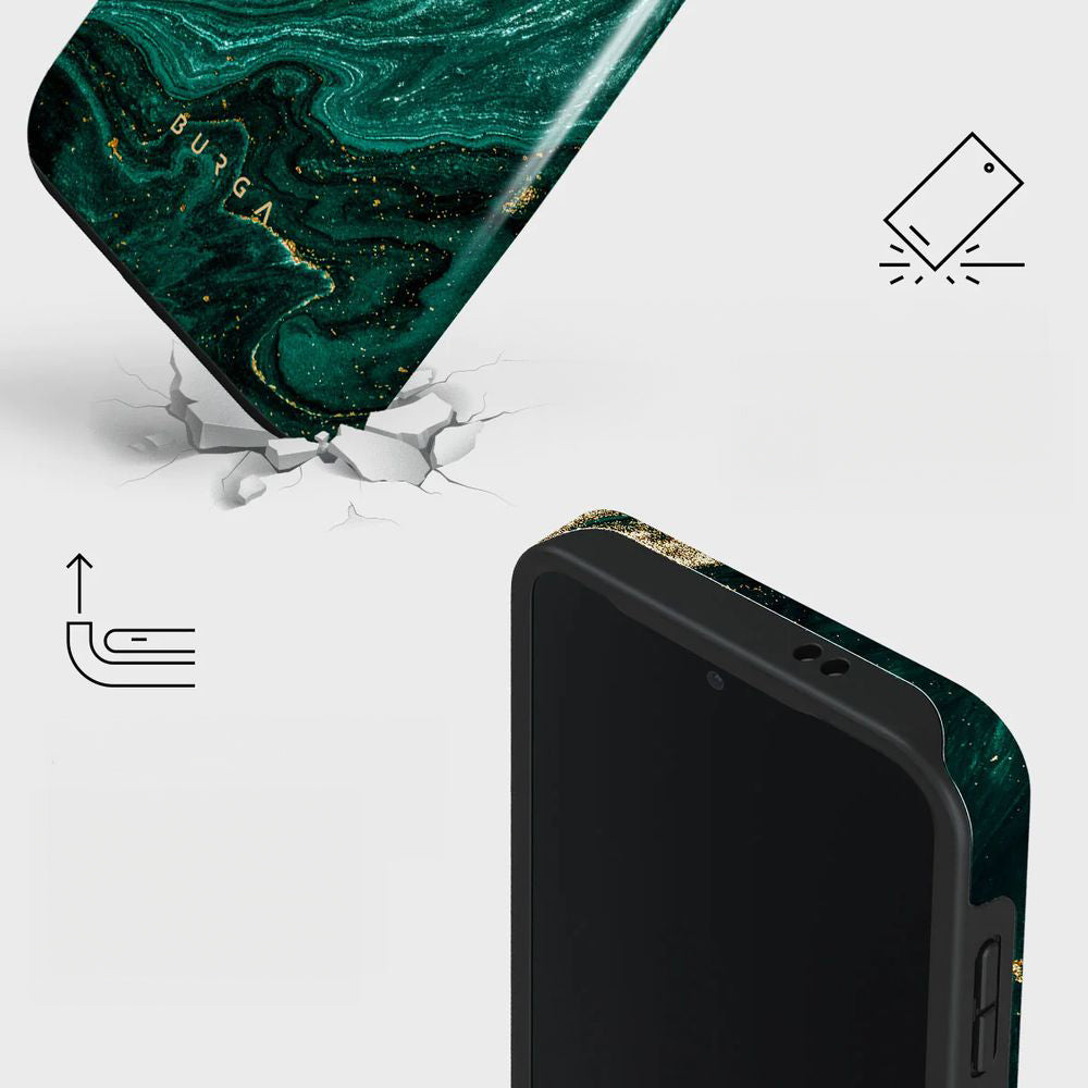 Schutzhülle für Galaxy S24, Burga Emerald Pool Tough, Mehrfarbig marine