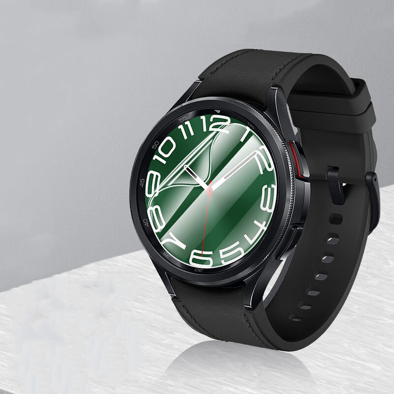 Hydrogel Folie für den Bildschirm Bizon Glass Watch Hydrogel Duo für Galaxy Watch 6 Classic 47 mm, 2 Stück
