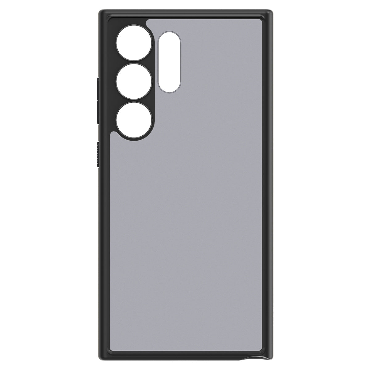 Schutzhülle für Galaxy S24 Ultra, Spigen Ultra Hybrid, Durchscheinend-Schwarz