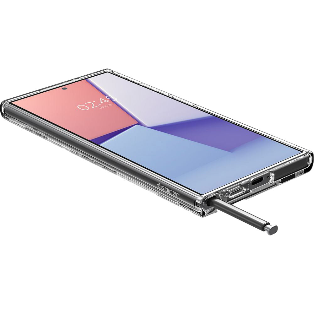 Schutzhülle für Galaxy S24 Ultra, Spigen Ultra Hybrid S, Transparent