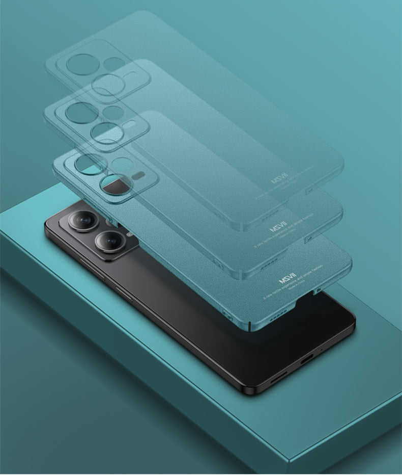 Schutzhülle MSVII Matte für Redmi Note 12 Pro Plus, czarne