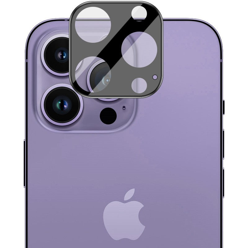 Gehärtetes Glas für die Kamera Bizon Glass Silk Lens für iPhone 15 Pro / iPhone 15 Pro Max, 2 Stück