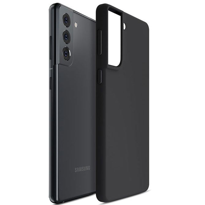 Schutzhülle 3mk Silicone Case für iPhone 14, Schwarz
