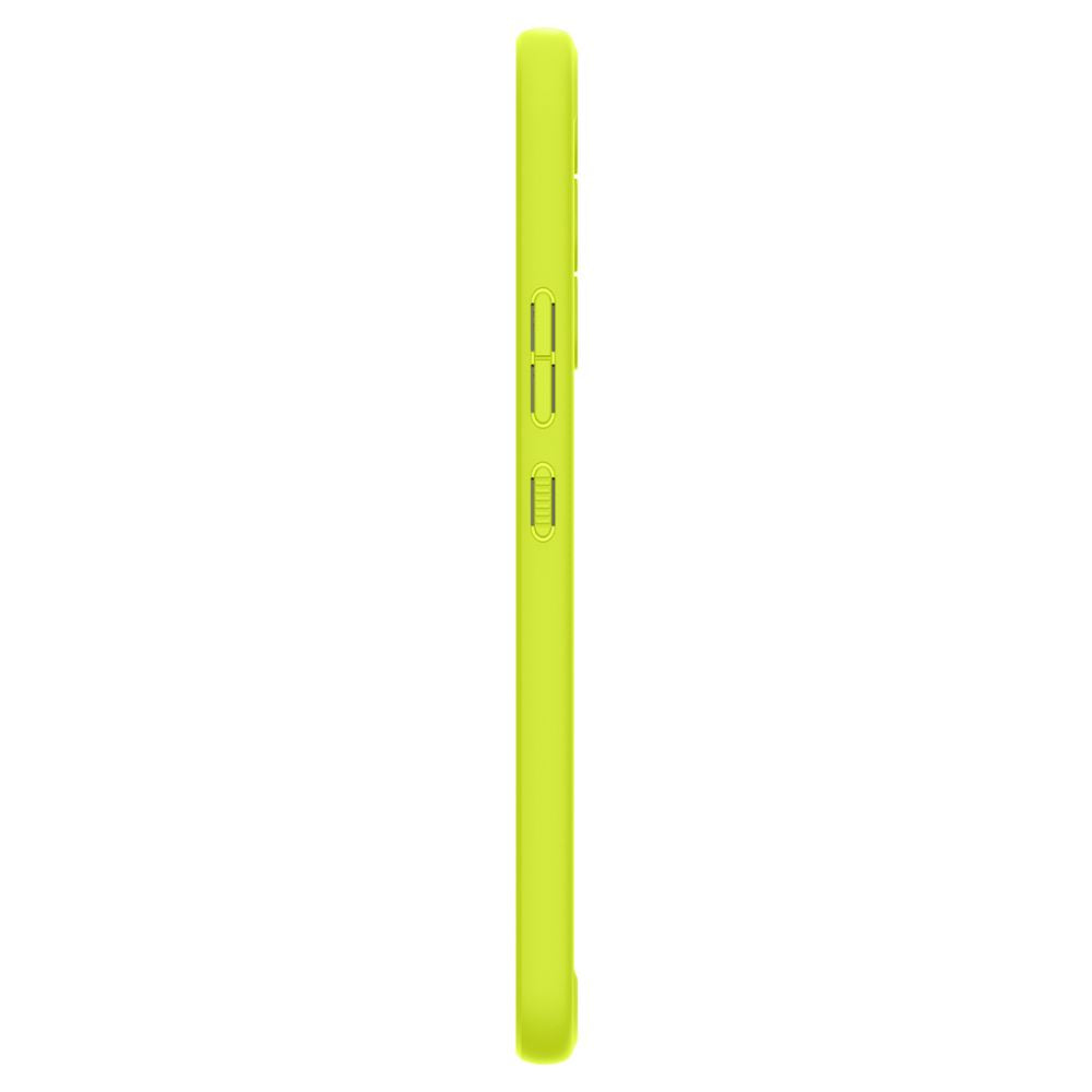 Schutzhülle Spigen Ultra Hybrid für Galaxy A54 5G, Transparent/Limette