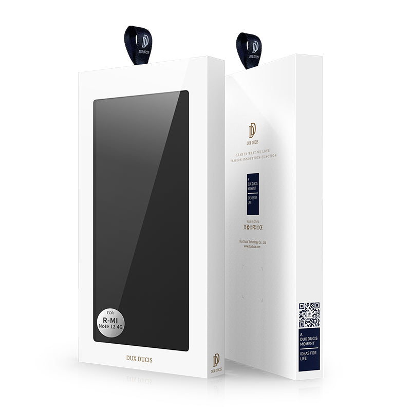 Schutzhülle Dux Ducis Skin Pro für Redmi Note 12 4G, Schwarz