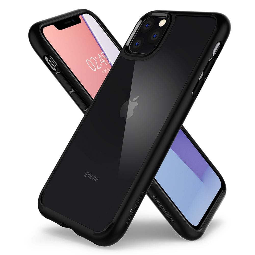 Schutzhülle Spigen Ultra Hybrid für iPhone 11 Pro Max schwarz