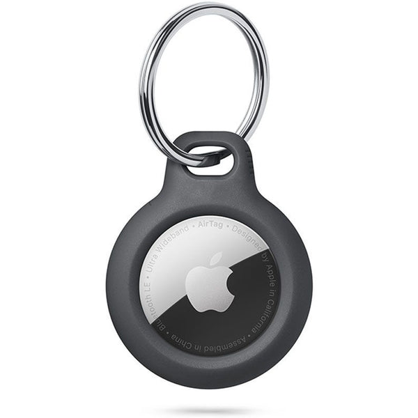 Fall AirTag, Apple Schwarz Tech-Protect Schlüsselanhänger Rough / für