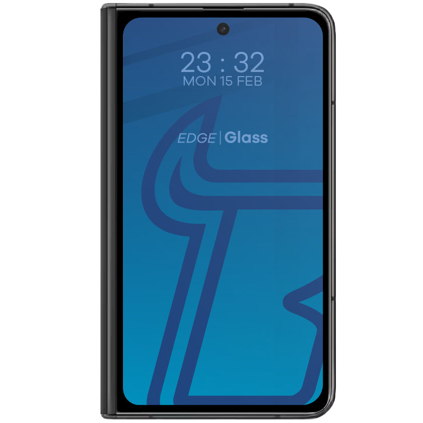 Gehärtetes Glas Bizon Glass Edge 2 für Pixel Fold, Schwarz
