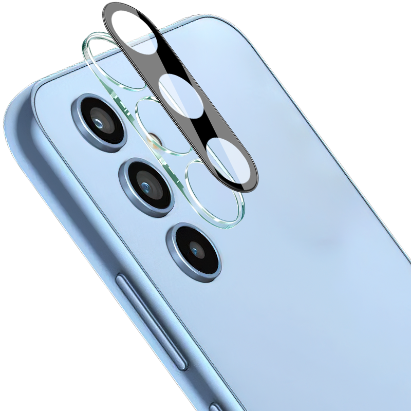 Gehärtetes Glas für die Kamera Bizon Glass Silk Lens für Galaxy A54 5G, 2 Stück