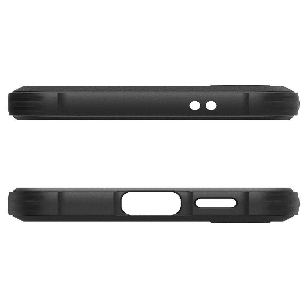 Schutzhülle für Galaxy S24 Plus, Spigen Rugged Armor, Schwarz