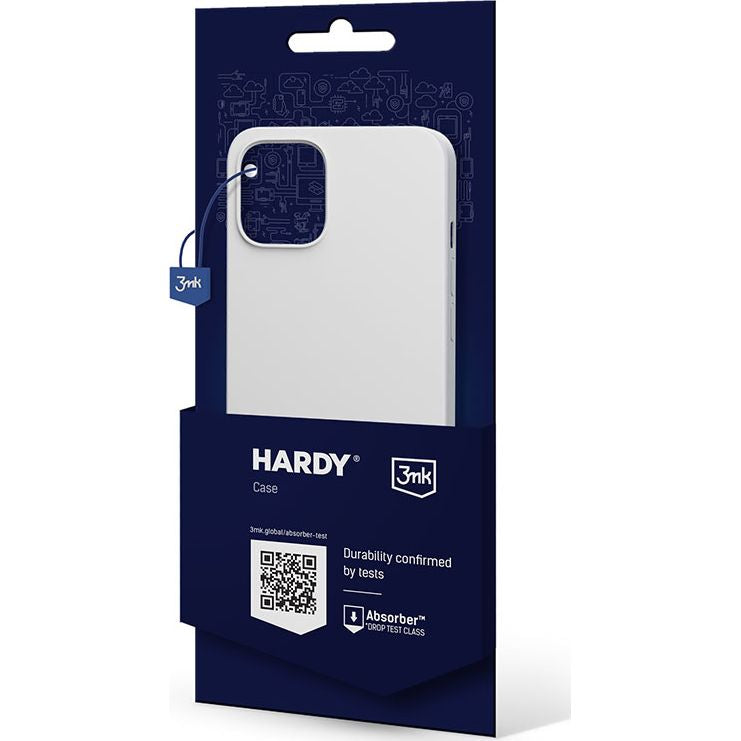 Schutzhülle 3mk Hardy Silicone MagCase MagSafe für iPhone 14 Plus, Weiß