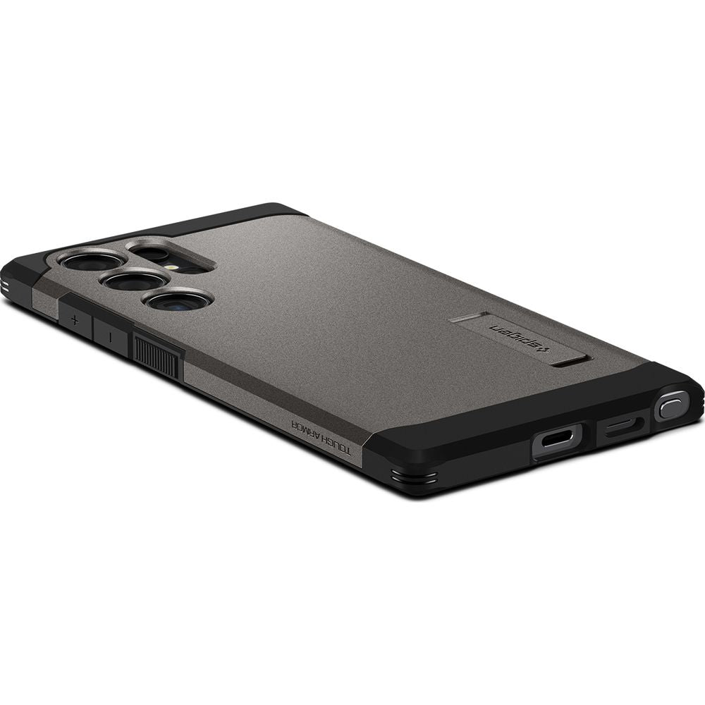 Schutzhülle für Galaxy S24 Ultra, Spigen Tough Armor, Rotguss