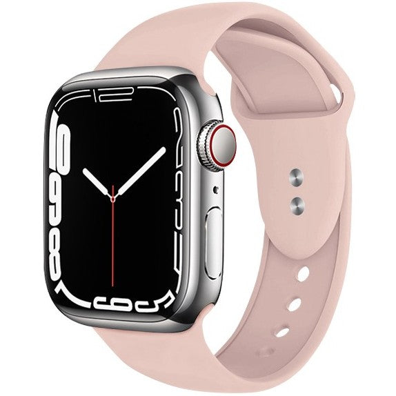 Armband Crong Sport Liquid Band für Apple Watch 49/46/45/44 mm, Rosa