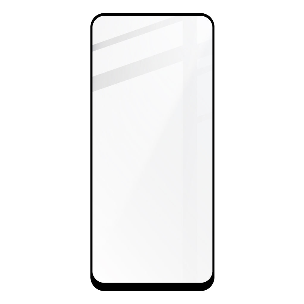 Gehärtetes Glas Bizon Glass Edge 2 für Oppo Reno 8T 4G, schwarz